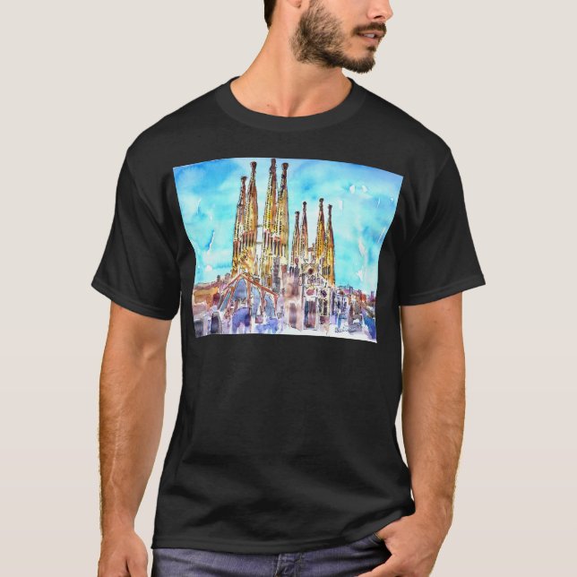 Camiseta Sagrada Familia Barcelona (Frente)