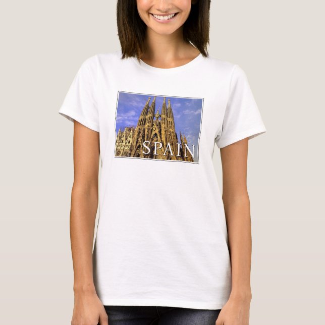 Camiseta Sagrada Família | Barcelona, Espanha (Frente)
