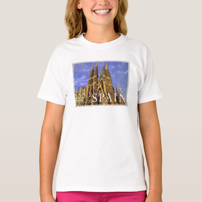 Camiseta Sagrada Família | Barcelona, Espanha (Frente)