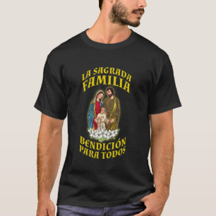 CAMISETA SAGRADA FAMÍLIA. BENÇÃO PARA TODOS. FÉ CATÓLICA