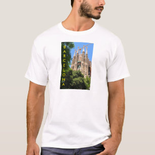 Camiseta Sagrada Familia em Barcelona, espanha
