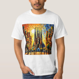 Camiseta Sagrada Iluminada Pelo Sol