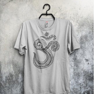 Camiseta Sagrada Om Hindu Om símbolo T-shirt Aum