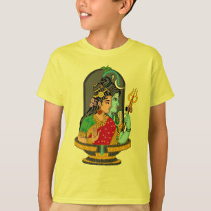 Camiseta Sagrada Shiva Parvati – Amor Divino & Cós
