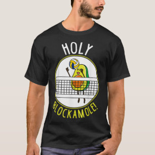Camiseta Sagrado Blockamole Funny Voleibol Avocado