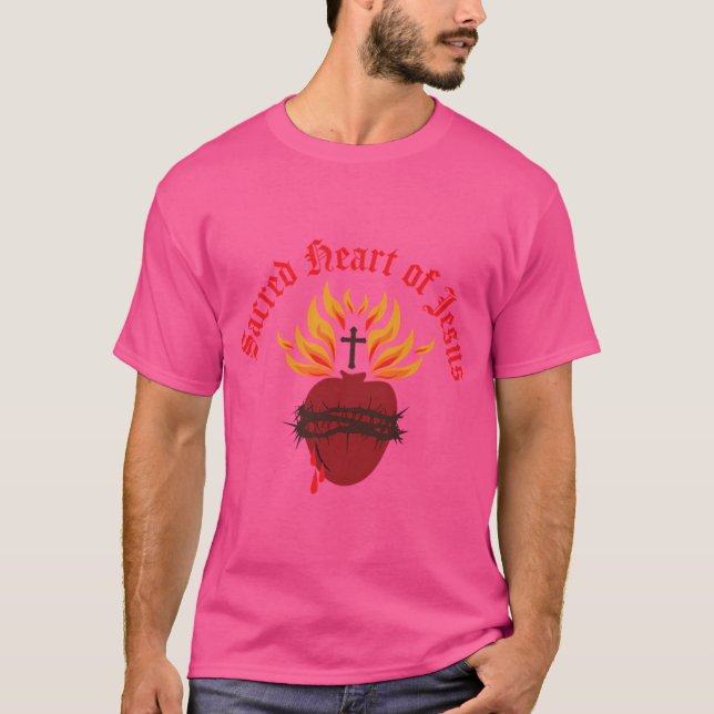 Camiseta Sagrado Coração de Jesus (Frente)