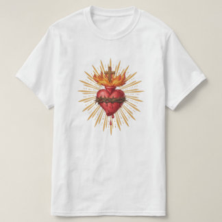 Camiseta Sagrado Coração de Jesus Católico Tradicional