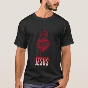 Camiseta Sagrado Coração de Jesus Católico Tradicional 1
