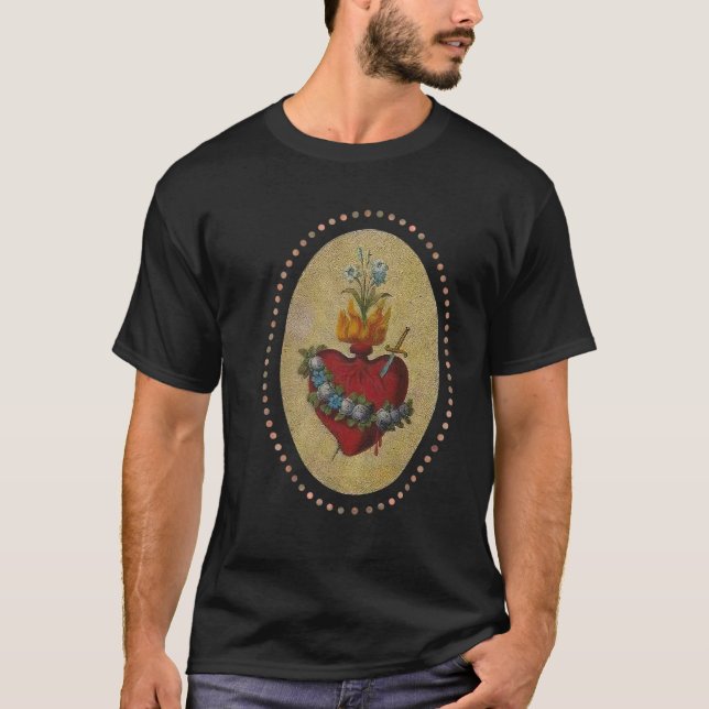 Camiseta Sagrado Coração de Maria (Frente)