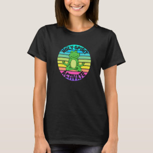 Camiseta Sagrado Espírito Ativar Posição de Yoga Sapo