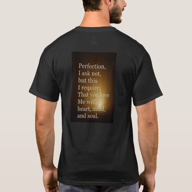 Camiseta Sagrado Espírito Santo - Tee Inspirado (Verso)