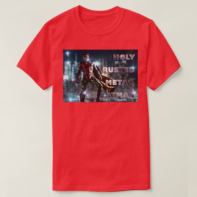 Camiseta Sagrado Rusted Metal (Frente do Design)