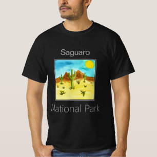 Camiseta Saguaro Cactus Simples, Parque Nacional do Saguaro