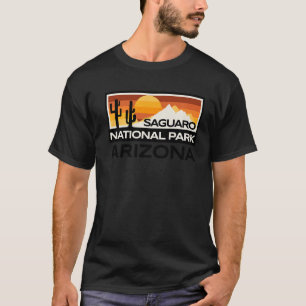 Camiseta Saguaro National Park Arizona Nature Hike ao ar li