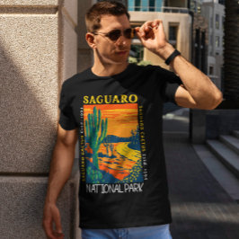 Camiseta Saguaro National Park Arizona Vintage se aflita