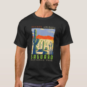 Camiseta Saguaro US National Park Tucson Arizona Vintage