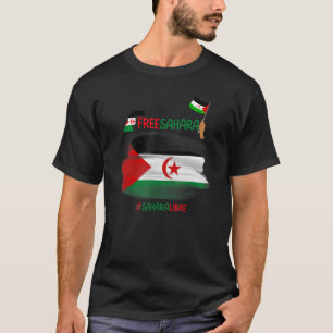 Camiseta Sahara Livre do Sara Ocidental