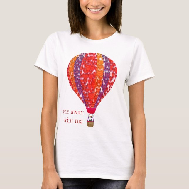 Camiseta Sai com meu balão (Frente)