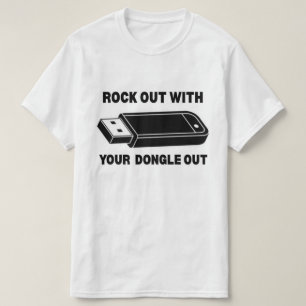 Camiseta Sai Com Seu Dongle Fora