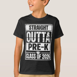 Camiseta Sai direto da turma de formatura do pré-primário d