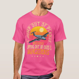 Camiseta Saí Do Avião Entusiasmo Entusiasmado Pelo Humor