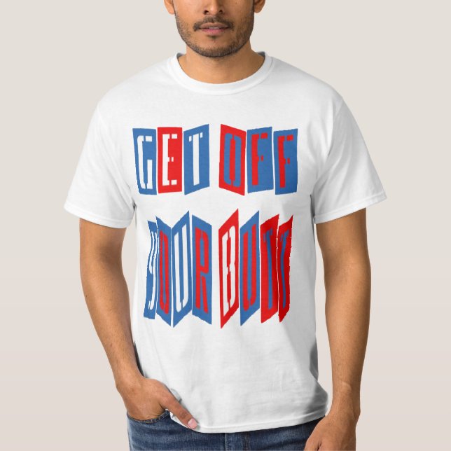 Camiseta Sai do Bumbum (com dois lados) (Frente)