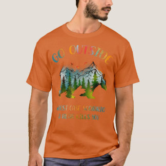 Camiseta Sai Do Pior Cenário De Caso Um Urso Te Come Nat