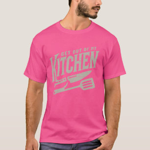 Camiseta Saia Da Minha Comida De Artes Culinárias De Cozinh