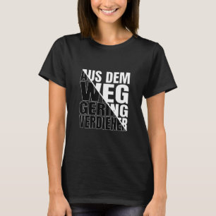 Camiseta Saia Do Caminho Baixo Capitalismo De Mérito Meme
