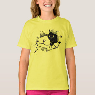 Camiseta saia do saco do T-Shirt