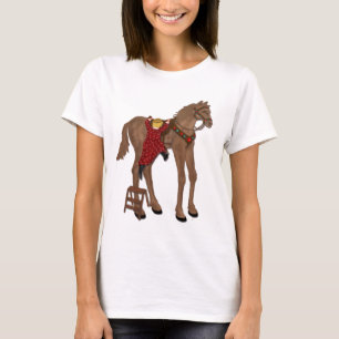 Camiseta Saia do seu cavalo alto