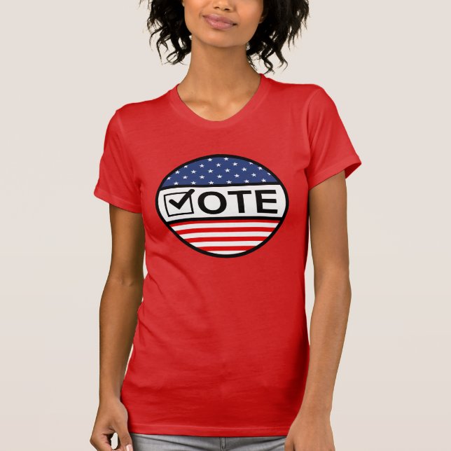 Camiseta Saia e vote (Frente)