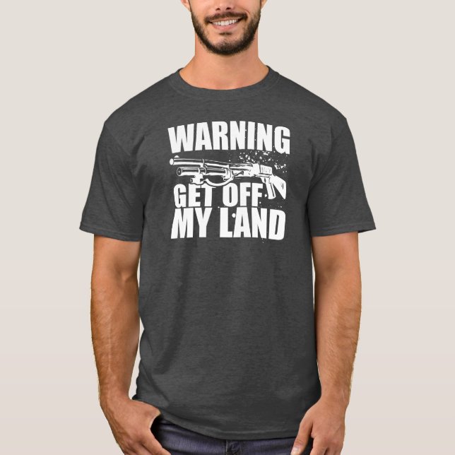 Camiseta Saia minha terra (Frente)