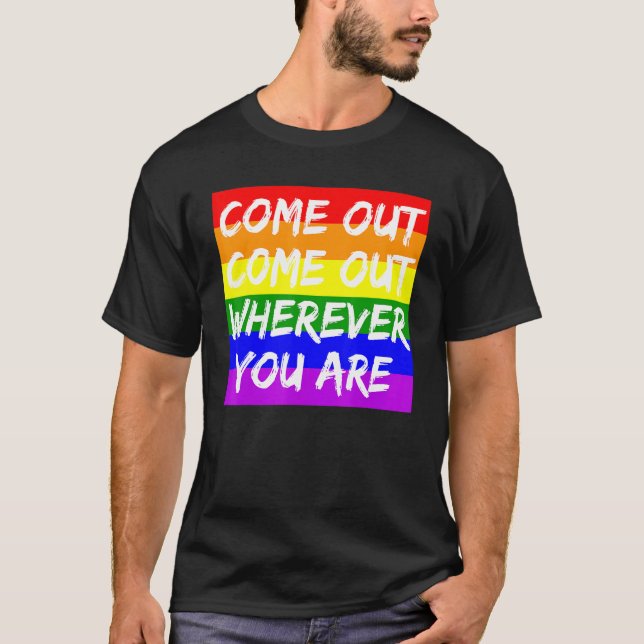 Camiseta Saia Para Onde Estiver - Lgbt Orud Al (Frente)