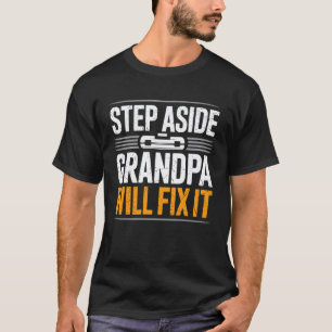 Camiseta Saia Vovô Conserta Carro Auto Oficina Mecânico