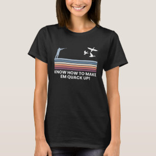 Camiseta Saiba Como Fazê-Lo Cair Duck.