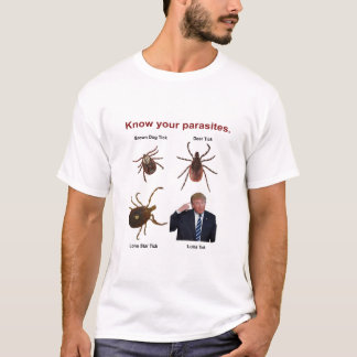 Camiseta Saiba seus parasita