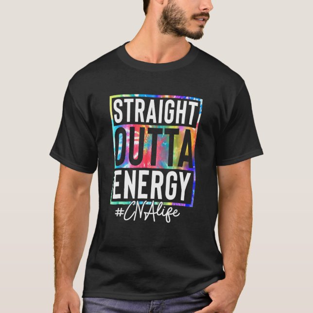 Camiseta Saída de Hetero de Vida CNA Assistente de Enfermag (Frente)