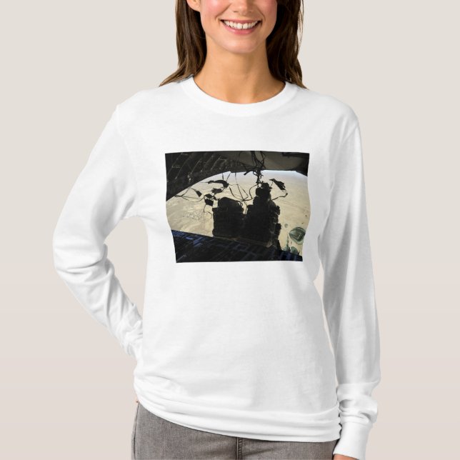 Camiseta Saída de pacotes do Sistema de Entrega de Contêine (Frente)