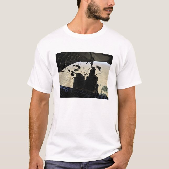 Camiseta Saída de pacotes do Sistema de Entrega de Contêine (Frente)