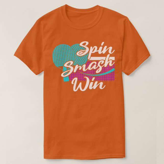 Camiseta Saída do clube do Tênis mesa 3 (Frente do Design)