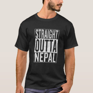 Camiseta Saída do hetero do Excelente do Nepal