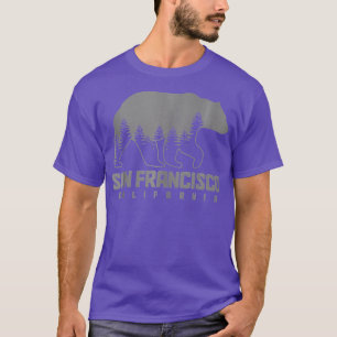 Camiseta Saída do Orgulho Grizzly do Urso da Califórnia em
