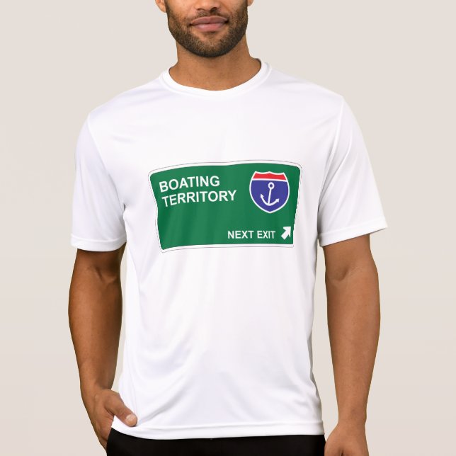 Camiseta Saída seguinte do barco (Frente)