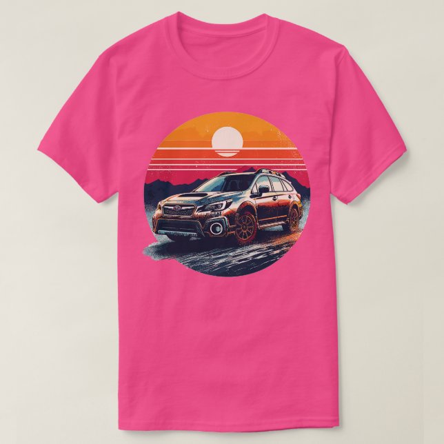 Camiseta Saída Subaru 6 (Frente do Design)