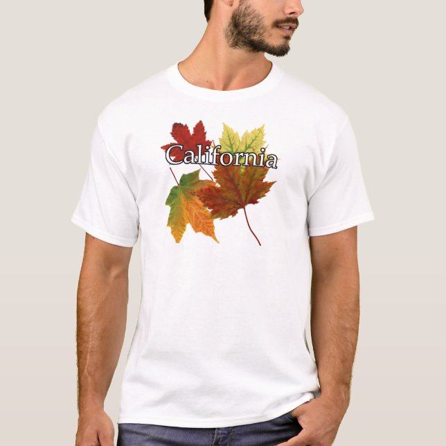 CAMISETA SAÍDAS DO OUTONO NA CALIFÓRNIA (Frente)