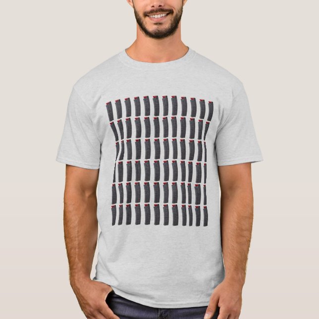 Camiseta Saiga 12 - compartimentos (Frente)