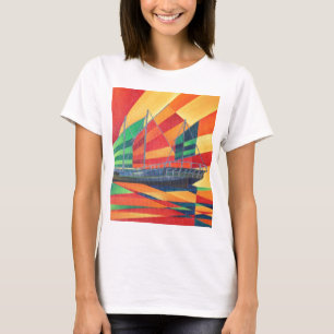 Camiseta Sail Away Junk Pleasure Boat