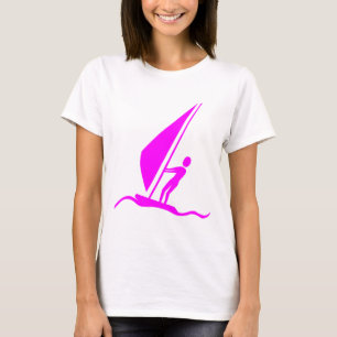 Camiseta Sailboarding - magenta