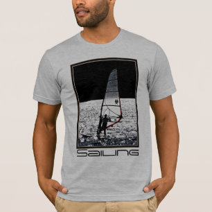 Camiseta Sailboarding/T homens windsurfing